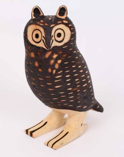 Guarani Owl, Amazonian Tribal Art