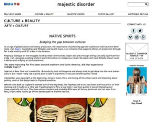 Majestic Disorder & Xapiri Interview 1