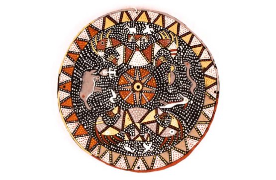 Wayana Roof Circle, Indigenous Art